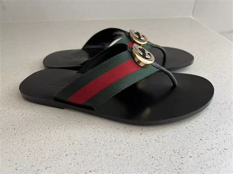 gucci orange slides|gucci flip flops diamond.